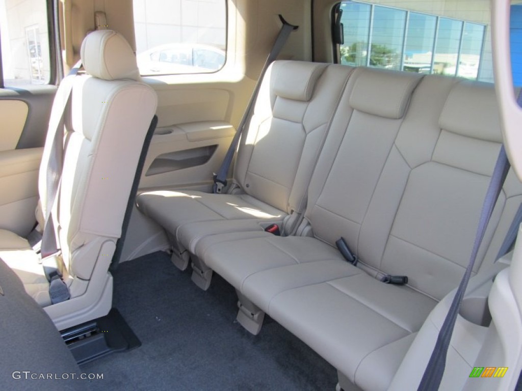 Beige Interior 2011 Honda Pilot EX-L 4WD Photo #53066999