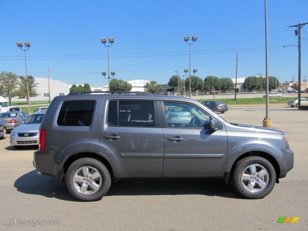 Polished Metal Metallic 2011 Honda Pilot EX-L 4WD Exterior Photo #53067169