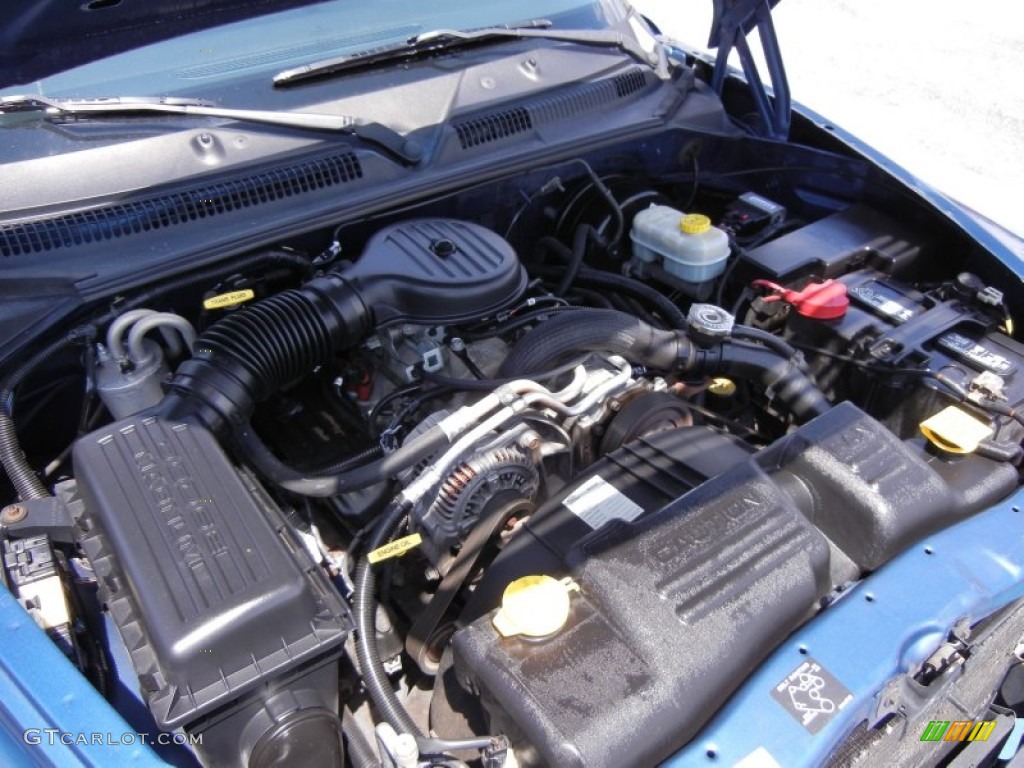 2002 Dodge Dakota Club Cab 3.9 Liter OHV 12-Valve V6 Engine Photo #53067265