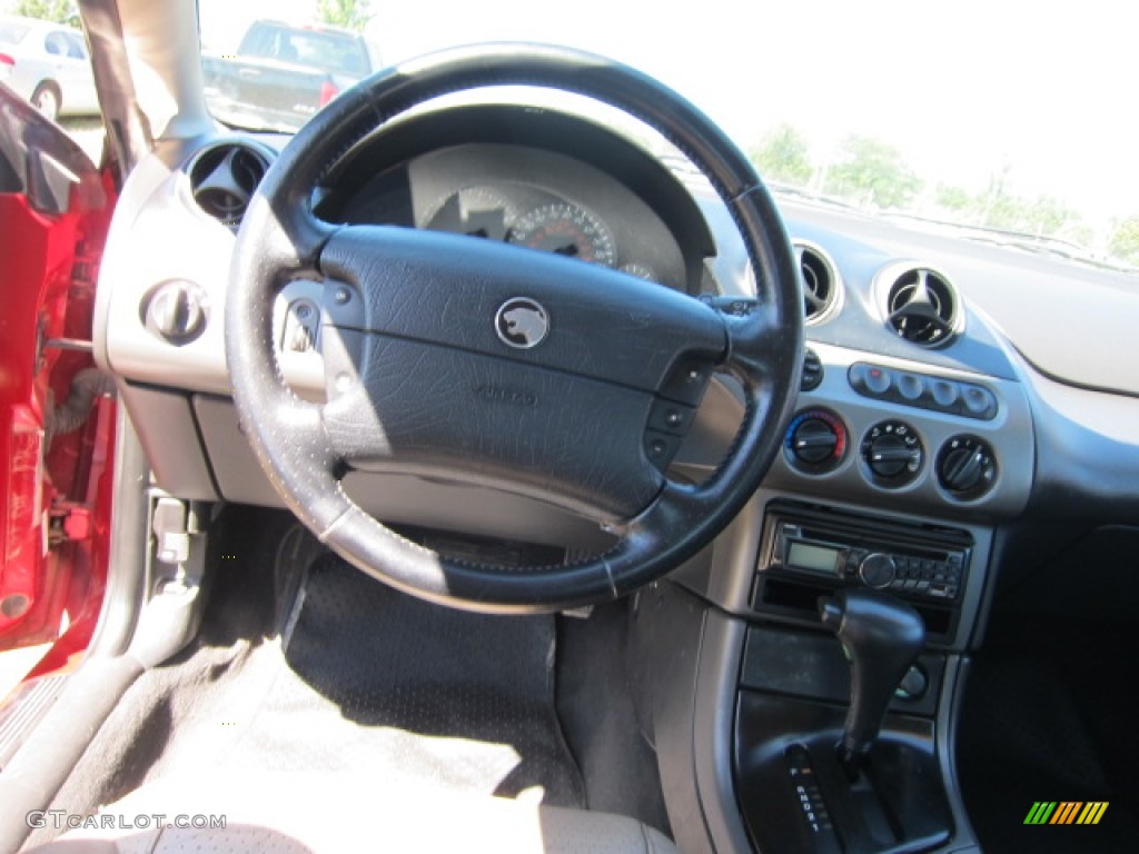 1999 Cougar V6 - Laser Red / Medium Parchment photo #2