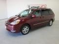 2004 Salsa Red Pearl Toyota Sienna XLE Limited  photo #33