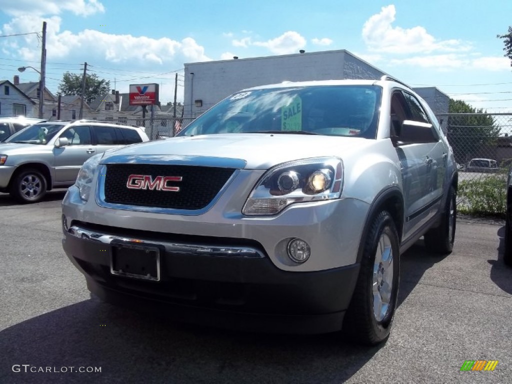 2009 Acadia SLE AWD - Quicksilver Metallic / Ebony photo #1