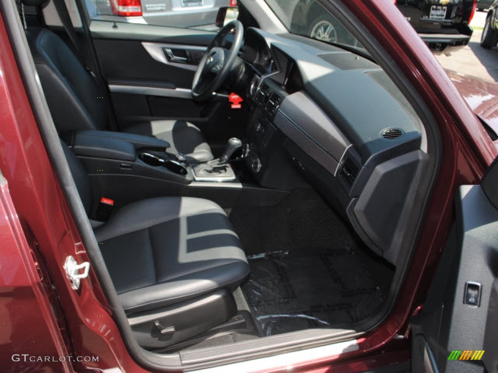 2010 GLK 350 4Matic - Barolo Red Metallic / Black photo #3