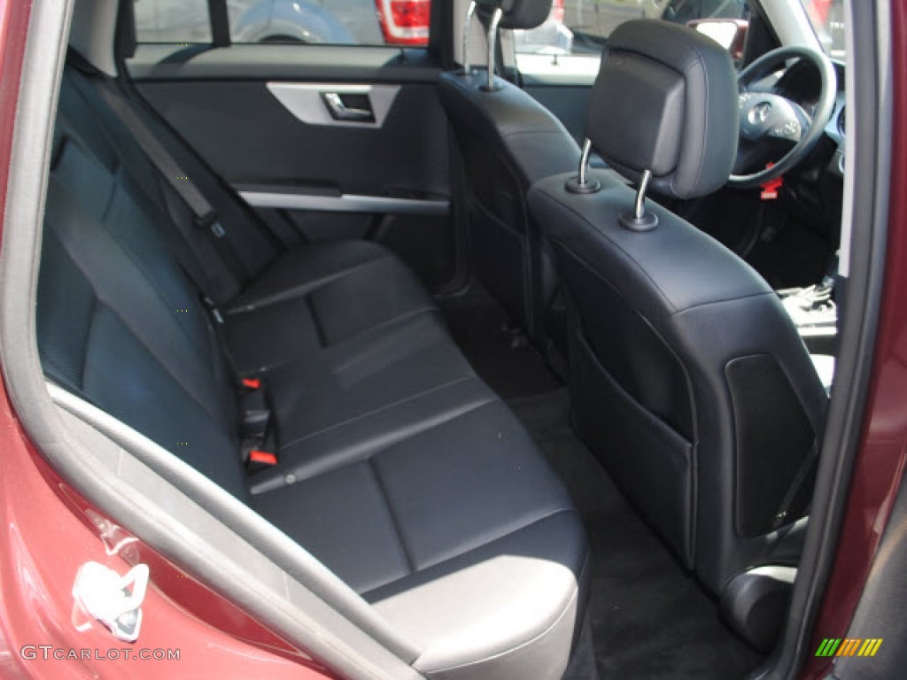 2010 GLK 350 4Matic - Barolo Red Metallic / Black photo #5