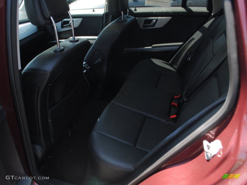 2010 GLK 350 4Matic - Barolo Red Metallic / Black photo #13