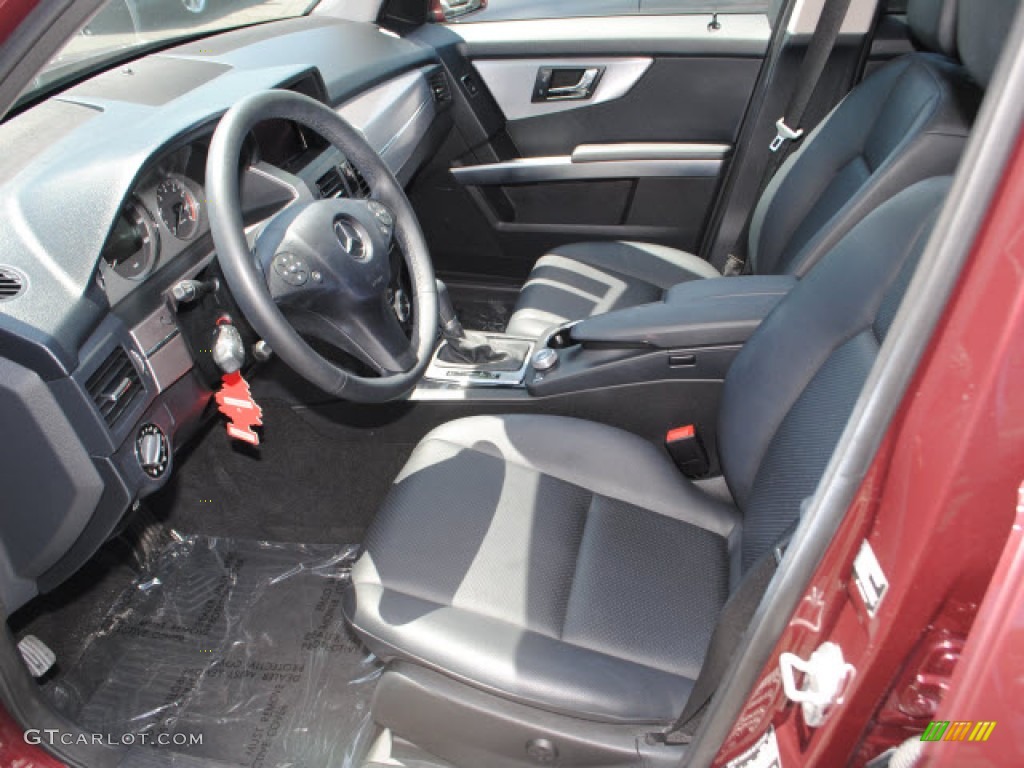 2010 GLK 350 4Matic - Barolo Red Metallic / Black photo #16