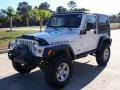 2005 Stone White Jeep Wrangler Rubicon 4x4  photo #7