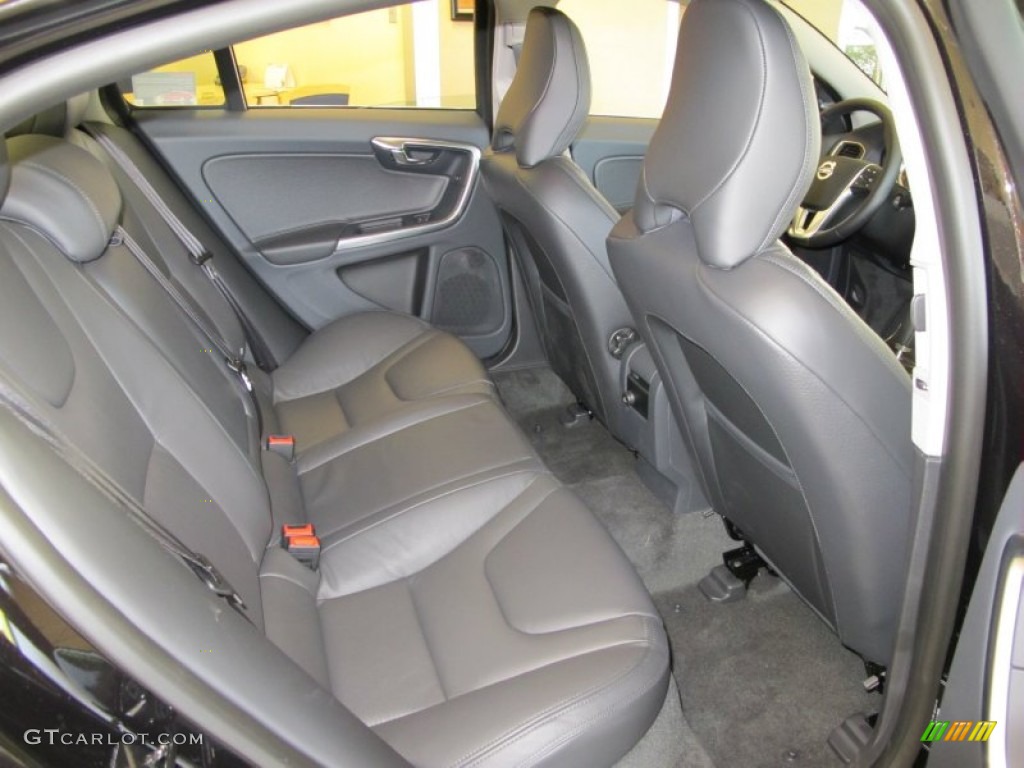 Off Black/Anthracite Black Interior 2012 Volvo S60 T6 AWD Photo #53069479