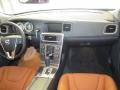 2012 Volvo S60 Beechwood Brown/Off Black Interior Dashboard Photo