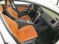 Beechwood Brown/Off Black 2012 Volvo S60 T6 AWD Interior Color