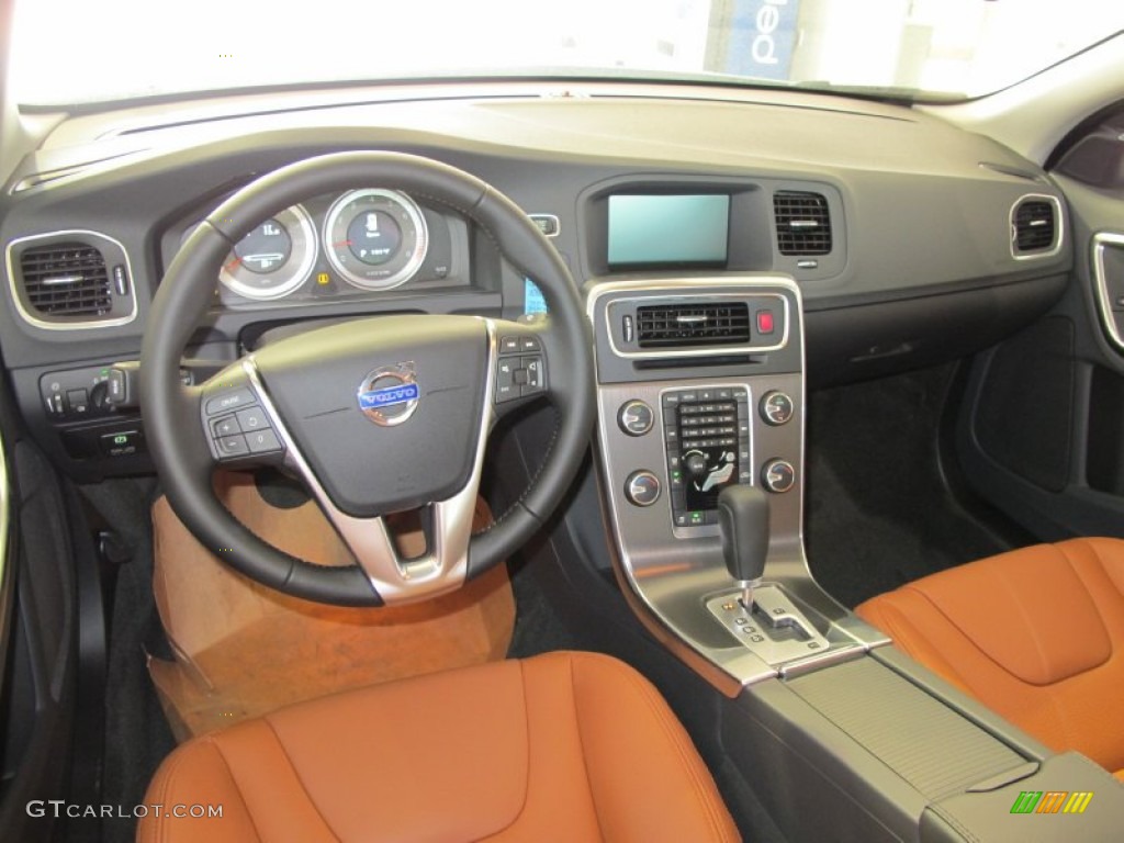 Beechwood Brown/Off Black Interior 2012 Volvo S60 T6 AWD Photo #53069789