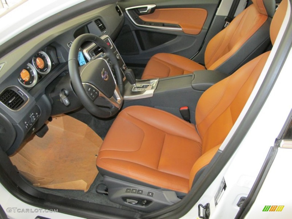 Beechwood Brown/Off Black Interior 2012 Volvo S60 T6 AWD Photo #53069803