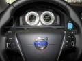 2012 Volvo S60 Beechwood Brown/Off Black Interior Steering Wheel Photo