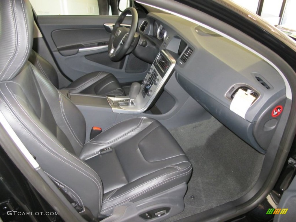 R-Design Off Black Interior 2012 Volvo S60 R-Design AWD Photo #53070298