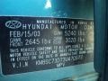2003 Crystal Blue Hyundai Santa Fe GLS 4WD  photo #5