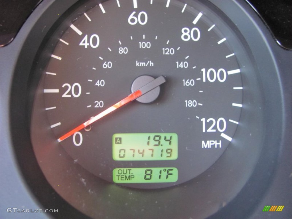 2003 Forester 2.5 X - Pacifica Blue Metallic / Gray photo #3