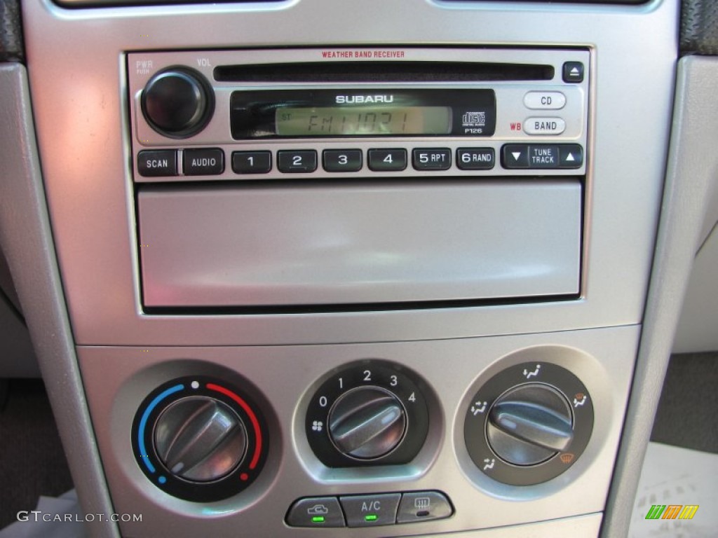 2003 Forester 2.5 X - Pacifica Blue Metallic / Gray photo #6