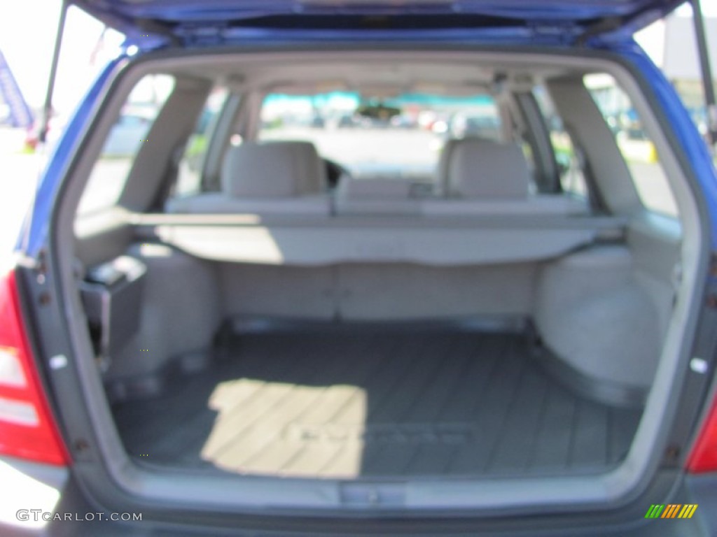 2003 Forester 2.5 X - Pacifica Blue Metallic / Gray photo #13