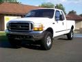 Oxford White - F250 Super Duty XLT Extended Cab 4x4 Photo No. 9