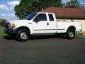 Oxford White - F250 Super Duty XLT Extended Cab 4x4 Photo No. 10