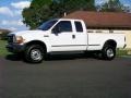 1999 Oxford White Ford F250 Super Duty XLT Extended Cab 4x4  photo #10