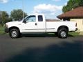 1999 Oxford White Ford F250 Super Duty XLT Extended Cab 4x4  photo #11