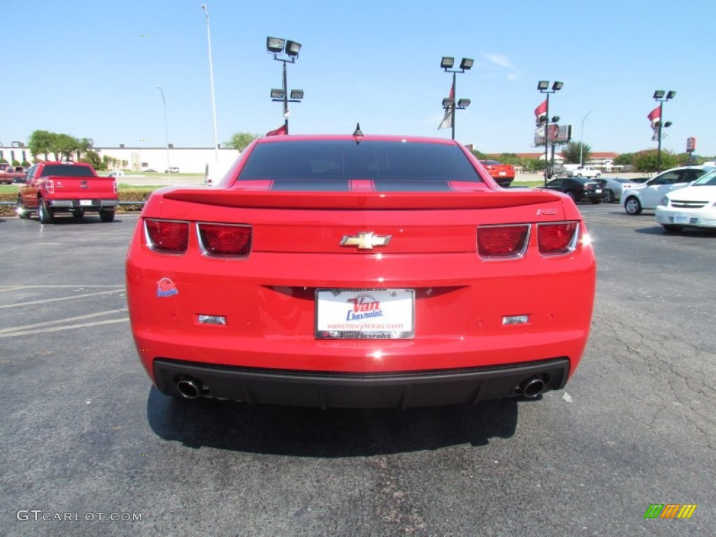2011 Camaro LT/RS Coupe - Victory Red / Black photo #6