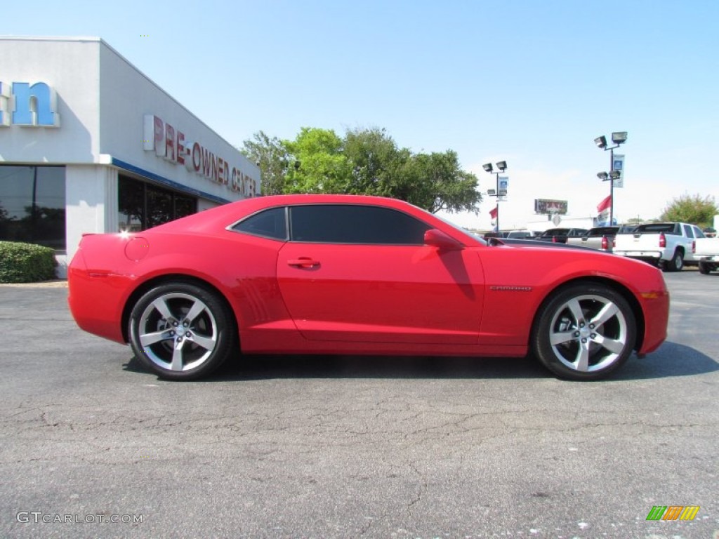 2011 Camaro LT/RS Coupe - Victory Red / Black photo #8