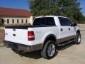 2004 Oxford White Ford F150 Lariat SuperCrew 4x4  photo #3