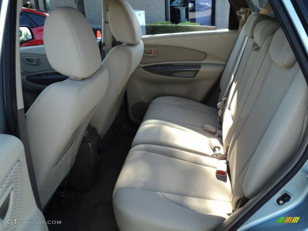 Beige Interior 2009 Hyundai Tucson GLS Photo #53074420