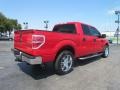 2009 Bright Red Ford F150 XLT SuperCrew  photo #7