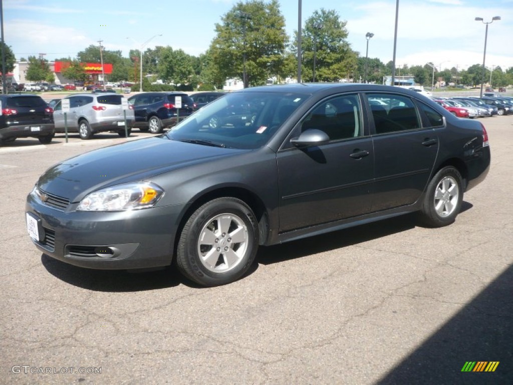2011 Impala LT - Cyber Gray Metallic / Ebony photo #2