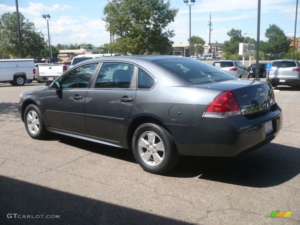 2011 Impala LT - Cyber Gray Metallic / Ebony photo #4
