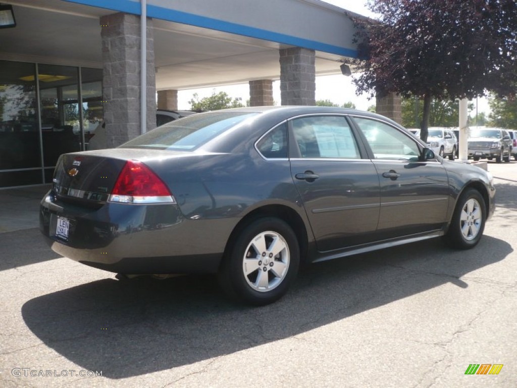 2011 Impala LT - Cyber Gray Metallic / Ebony photo #6