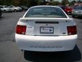 2001 Oxford White Ford Mustang V6 Coupe  photo #8