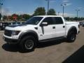 2011 Oxford White Ford F150 SVT Raptor SuperCrew 4x4  photo #2