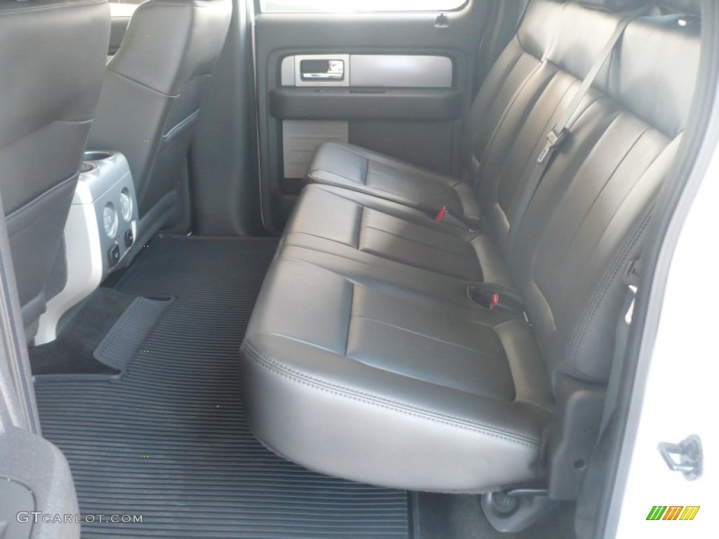Raptor Black Interior 2011 Ford F150 SVT Raptor SuperCrew 4x4 Photo #53077153