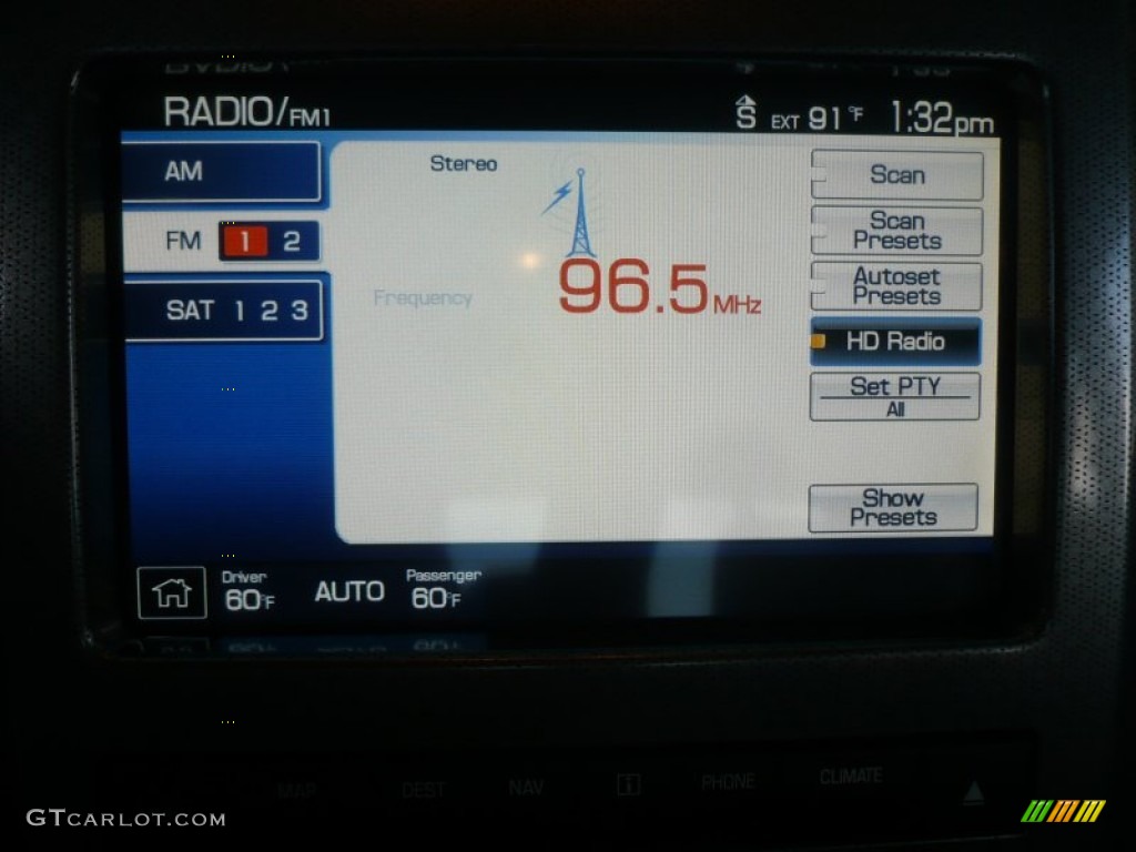 2011 Ford F150 SVT Raptor SuperCrew 4x4 Audio System Photo #53077465