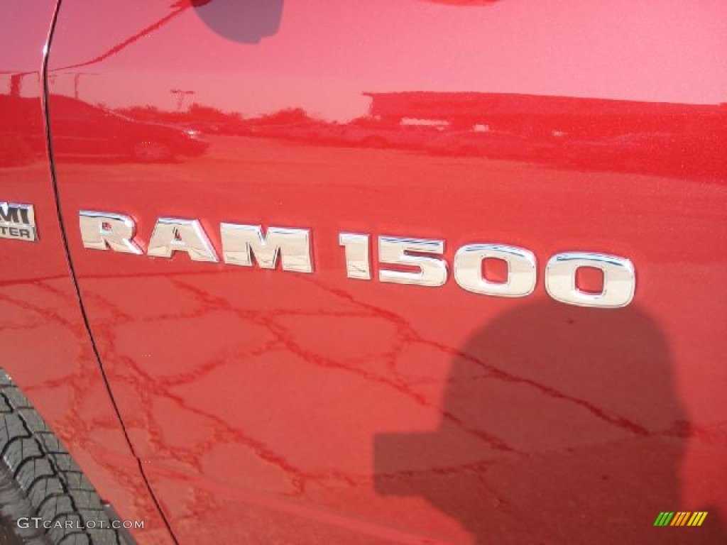 2011 Ram 1500 Big Horn Quad Cab - Deep Cherry Red Crystal Pearl / Dark Slate Gray/Medium Graystone photo #17