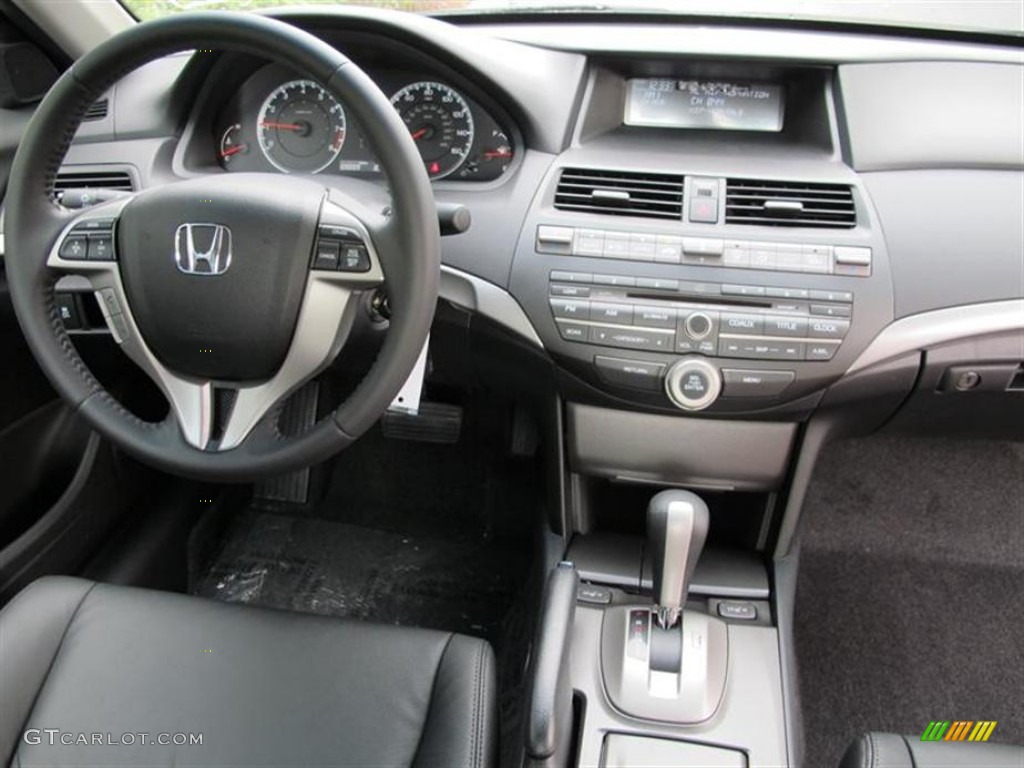 2011 Honda Accord EX-L Coupe Black Dashboard Photo #53077822