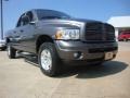 2003 Graphite Metallic Dodge Ram 1500 Laramie Quad Cab 4x4  photo #1