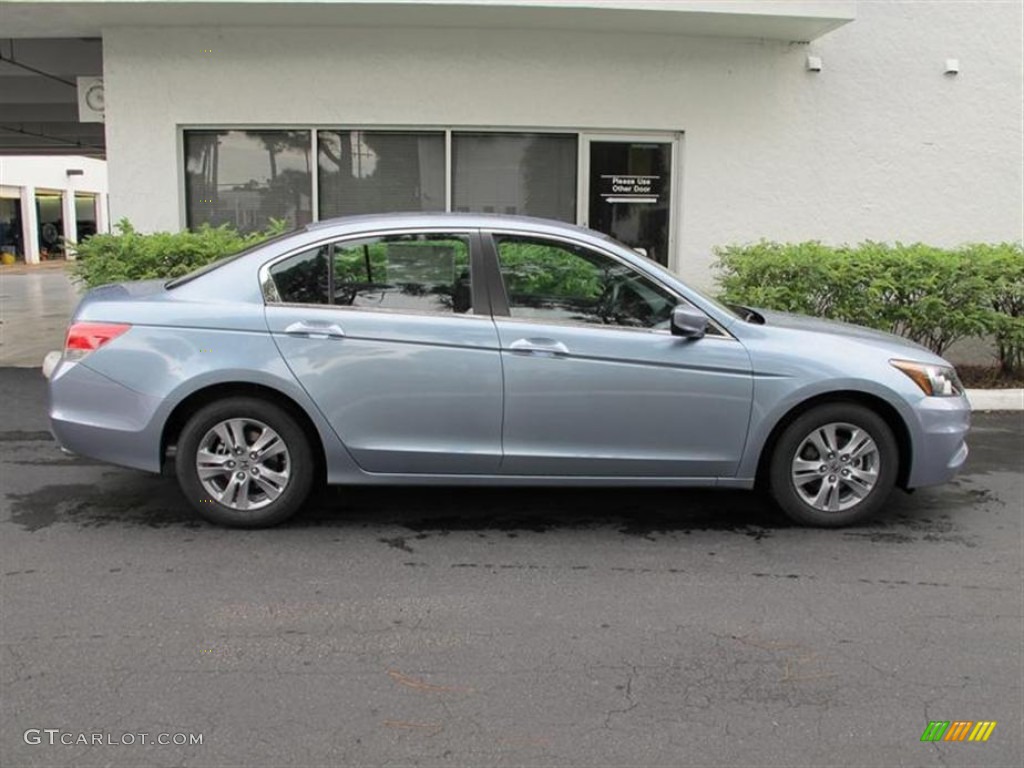 2011 Accord LX-P Sedan - Celestial Blue Metallic / Black photo #2