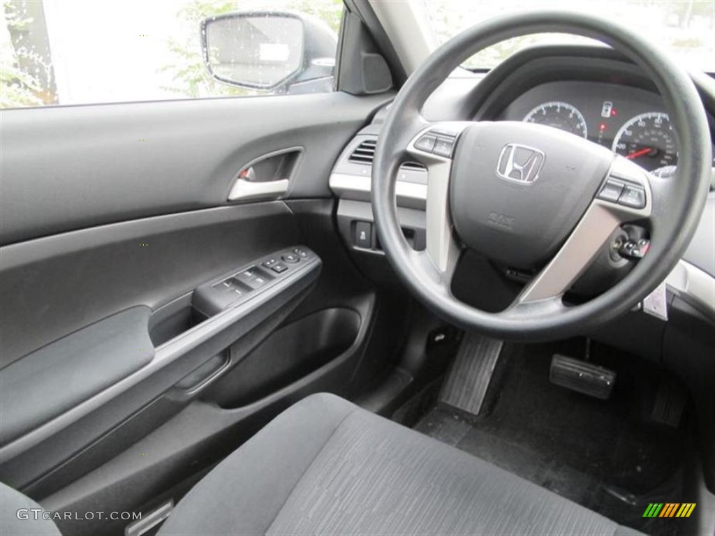 2011 Accord LX-P Sedan - Celestial Blue Metallic / Black photo #5