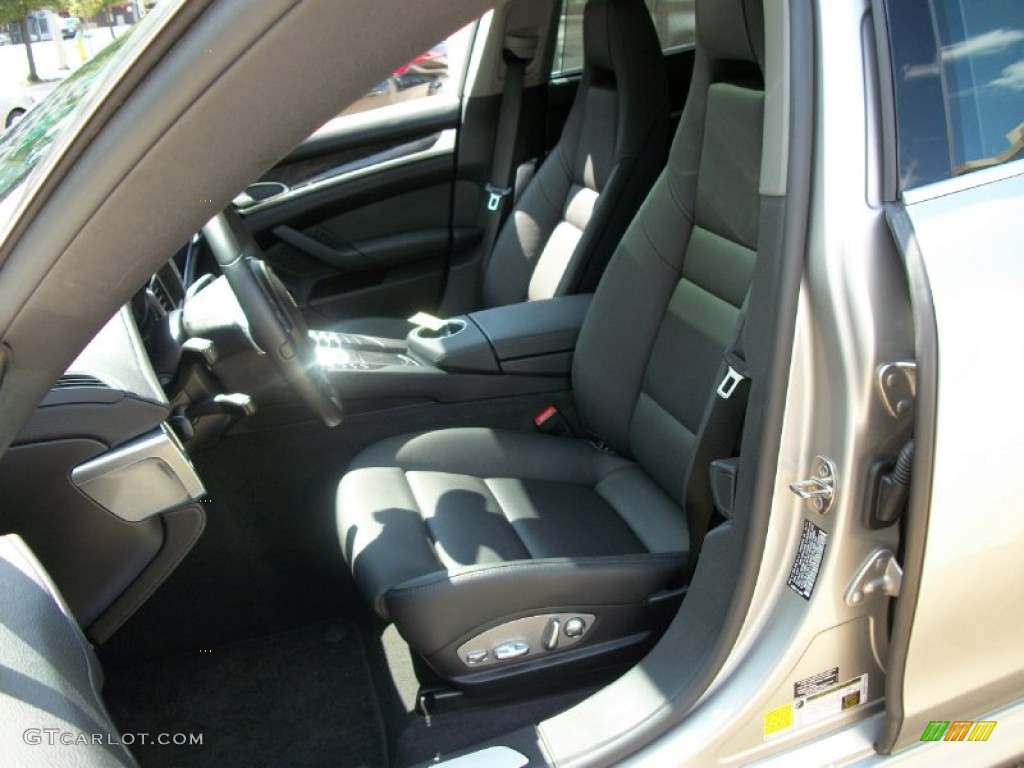 Black Interior 2011 Porsche Panamera 4S Photo #53078725