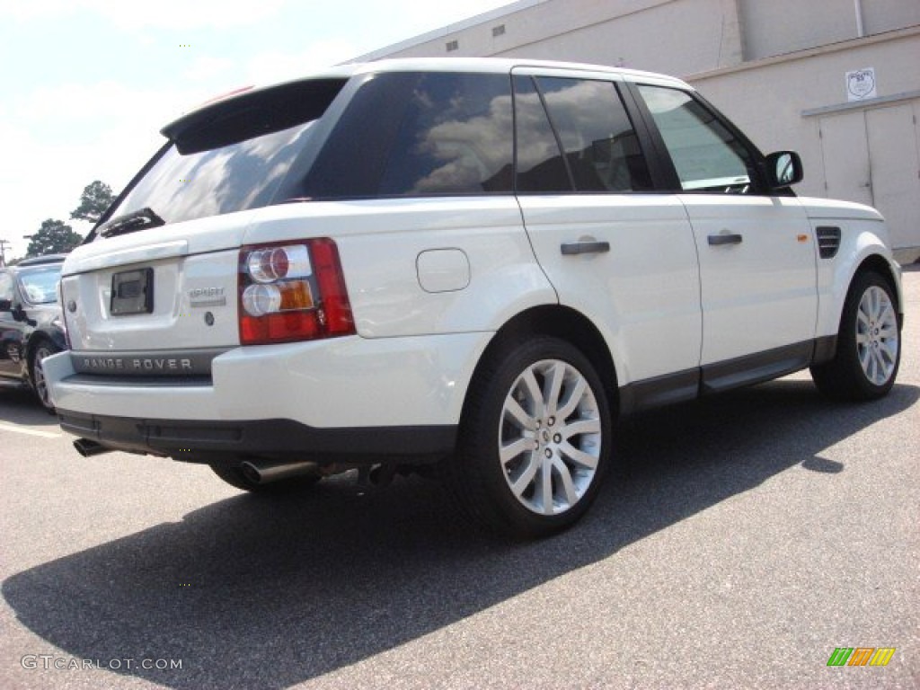 2007 Range Rover Sport Supercharged - Chawton White / Ivory photo #4