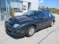 2002 Polo Green Metallic Pontiac Sunfire SE Coupe  photo #2