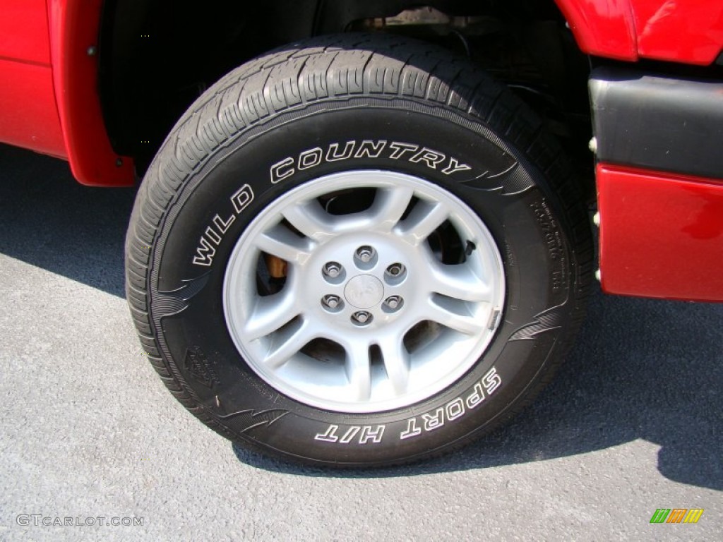 2001 Dodge Dakota Sport Quad Cab 4x4 Wheel Photo #53079016