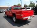 2001 Flame Red Dodge Dakota Sport Quad Cab 4x4  photo #30