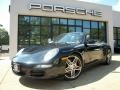 Black 2007 Porsche 911 Carrera 4S Cabriolet