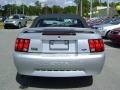 2000 Silver Metallic Ford Mustang V6 Convertible  photo #9